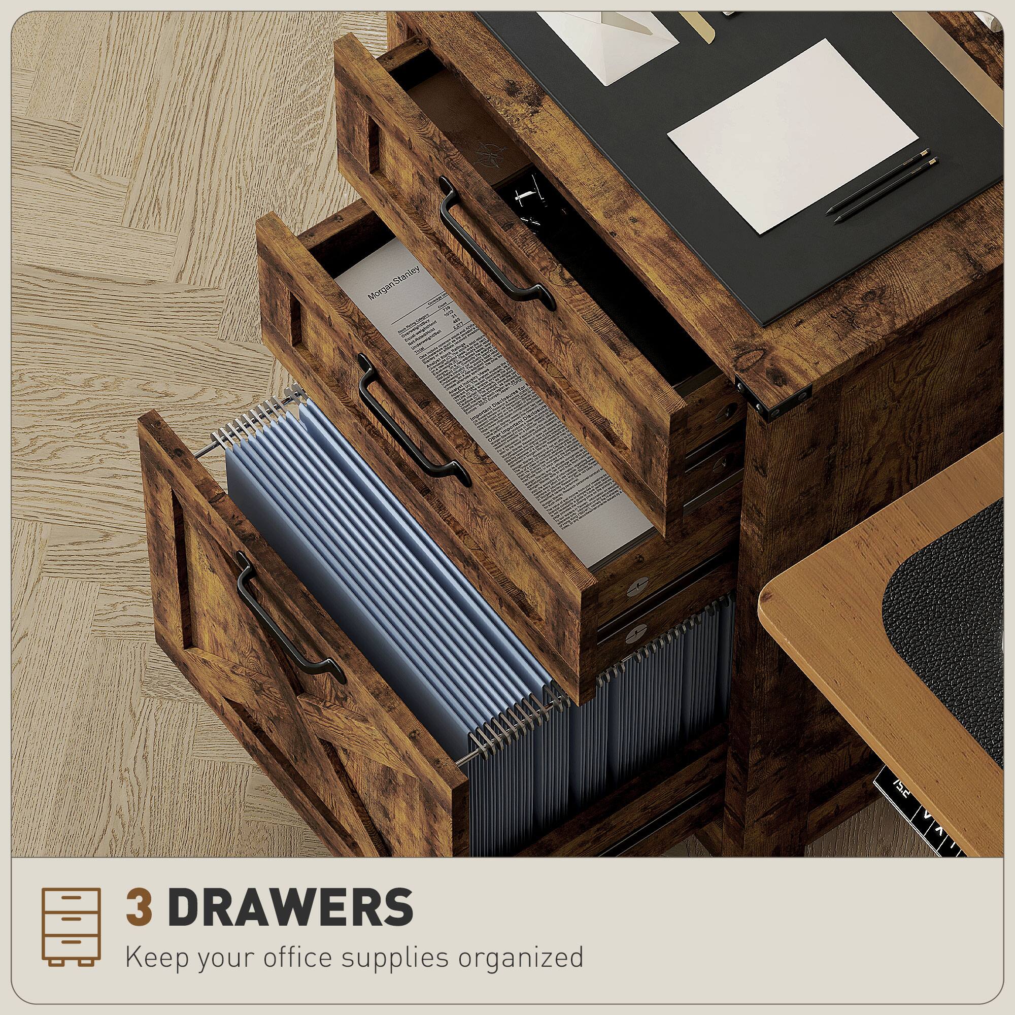 3 DRAWERS
Keep your office supplies organized