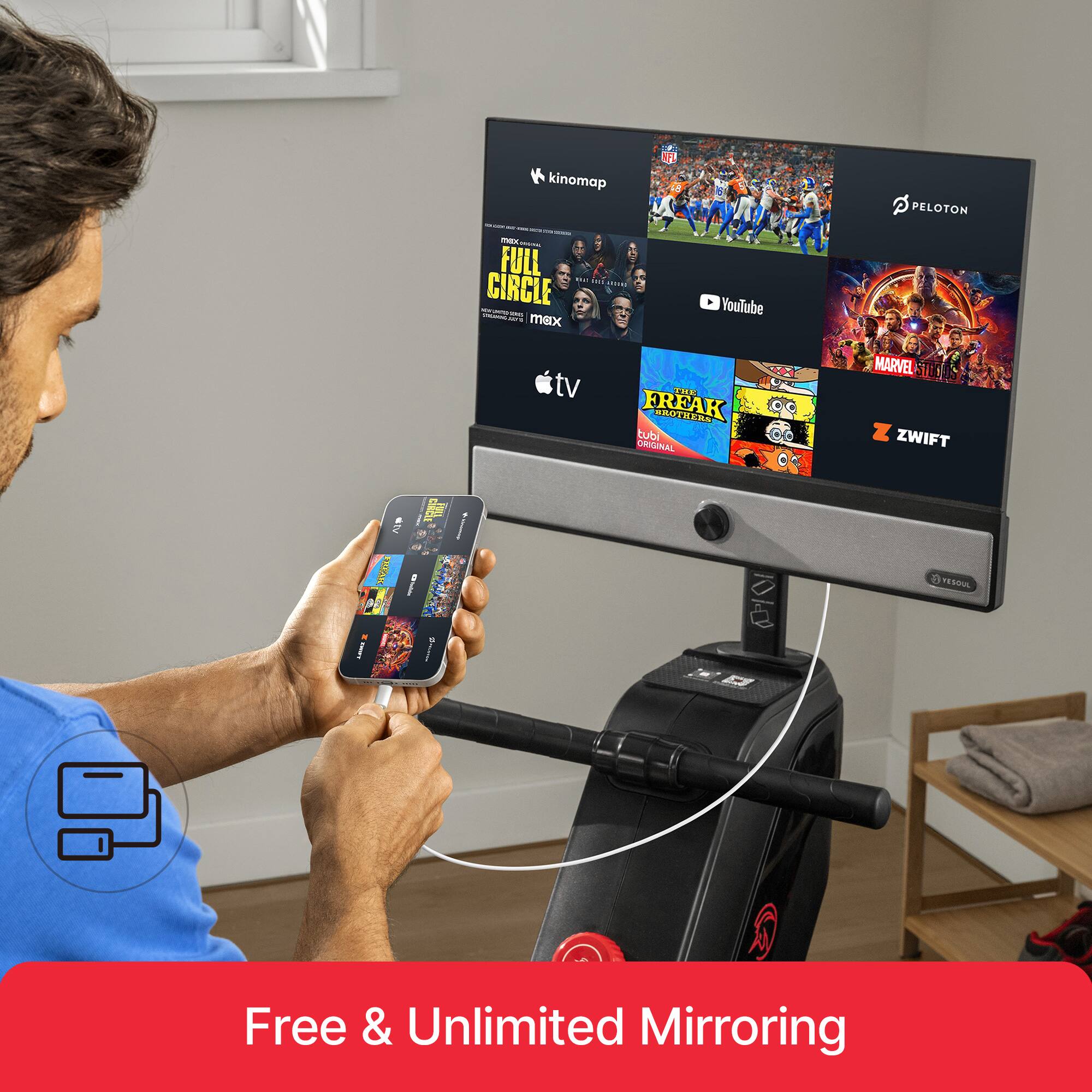 Free & Unlimited Mirroring