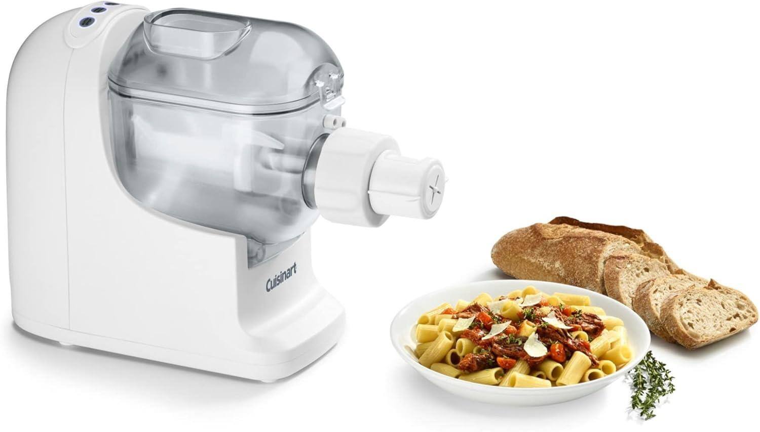 Alt View 8. Cuisinart - Pastafecto Pasta / Bread Dough Maker - White.
