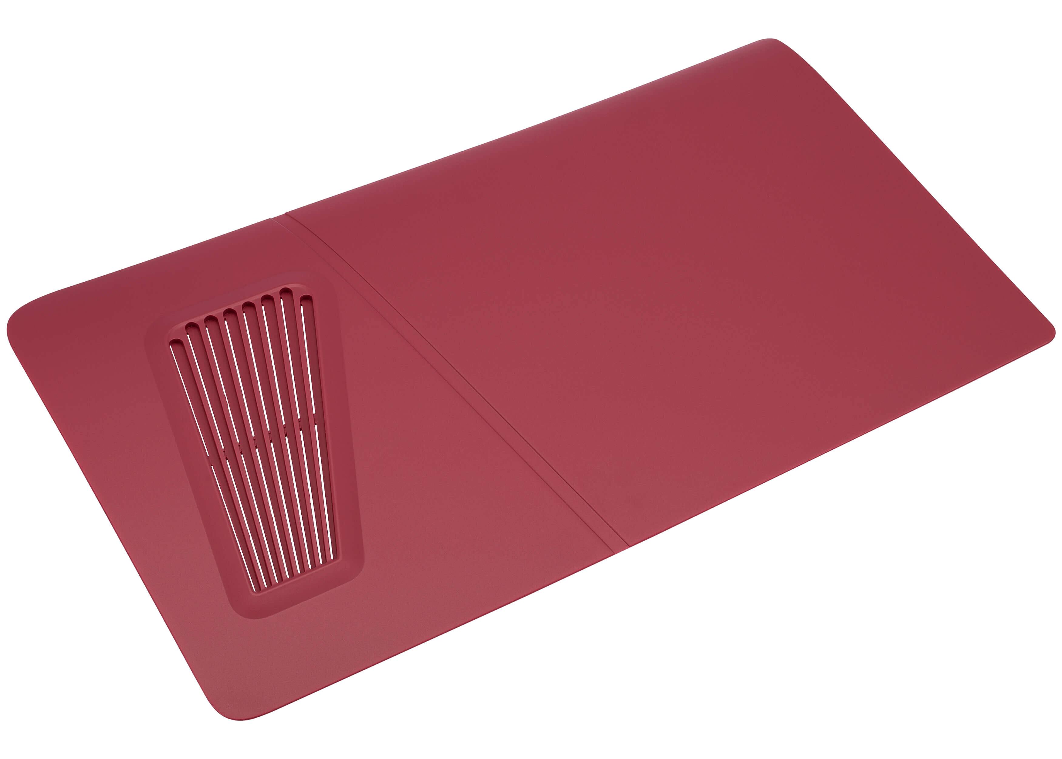 Alt View 1. MobileSentrix - Rose Red Console Shell Faceplate Covers Replacement Compatible For PlayStation 5 Slim PS5 (2 Piece Set) - Rose Red.