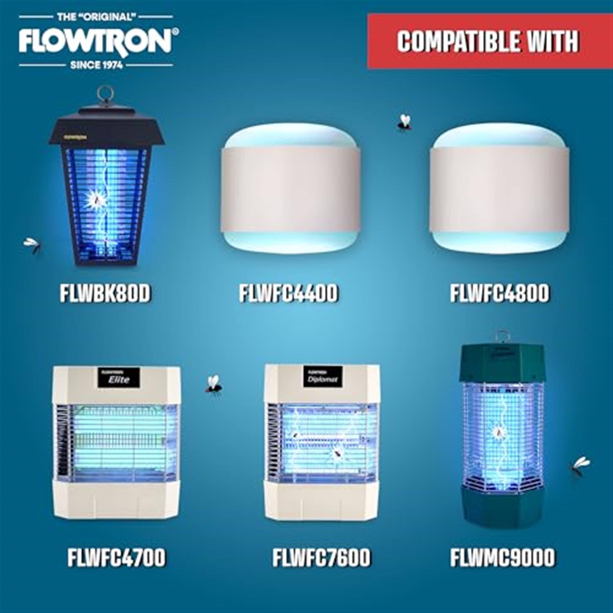 THE "ORIGINAL" FLOWTRON SINCE 1974  
COMPATIBLE WITH  
FLWBK80D  
FLWFC4400  
FLWFC4800  
FLWFC4700  
FLWFC7600  
FLWMC9000
