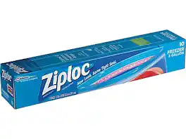Ziploc - Freezer Bags, 2 Gallon, 10/Box (665258) - Clear
