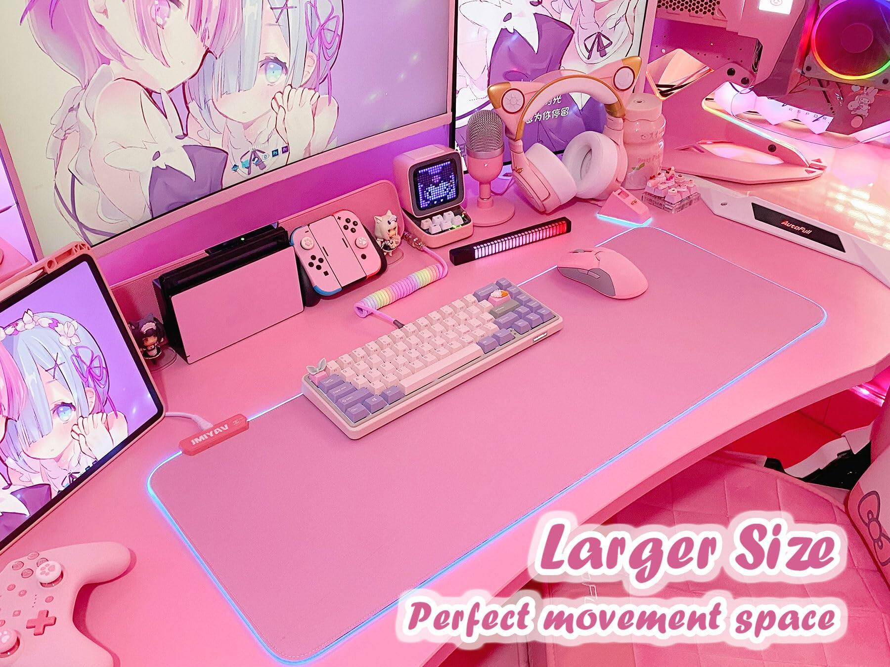 Larger Size  
Perfect movement space