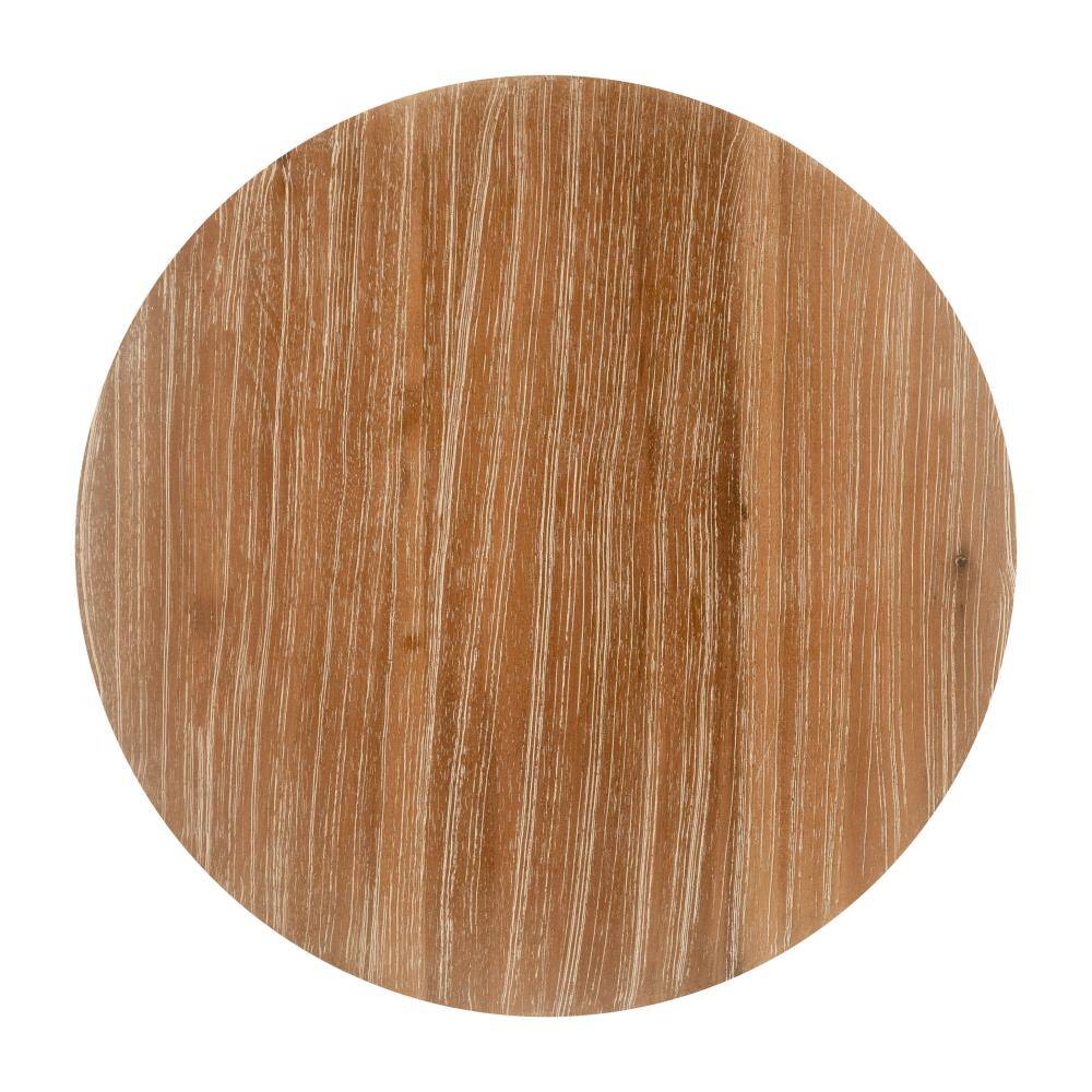 Alt View 1. Hivvago - Biban Side Table Natural & Gray - Natural & Gray.