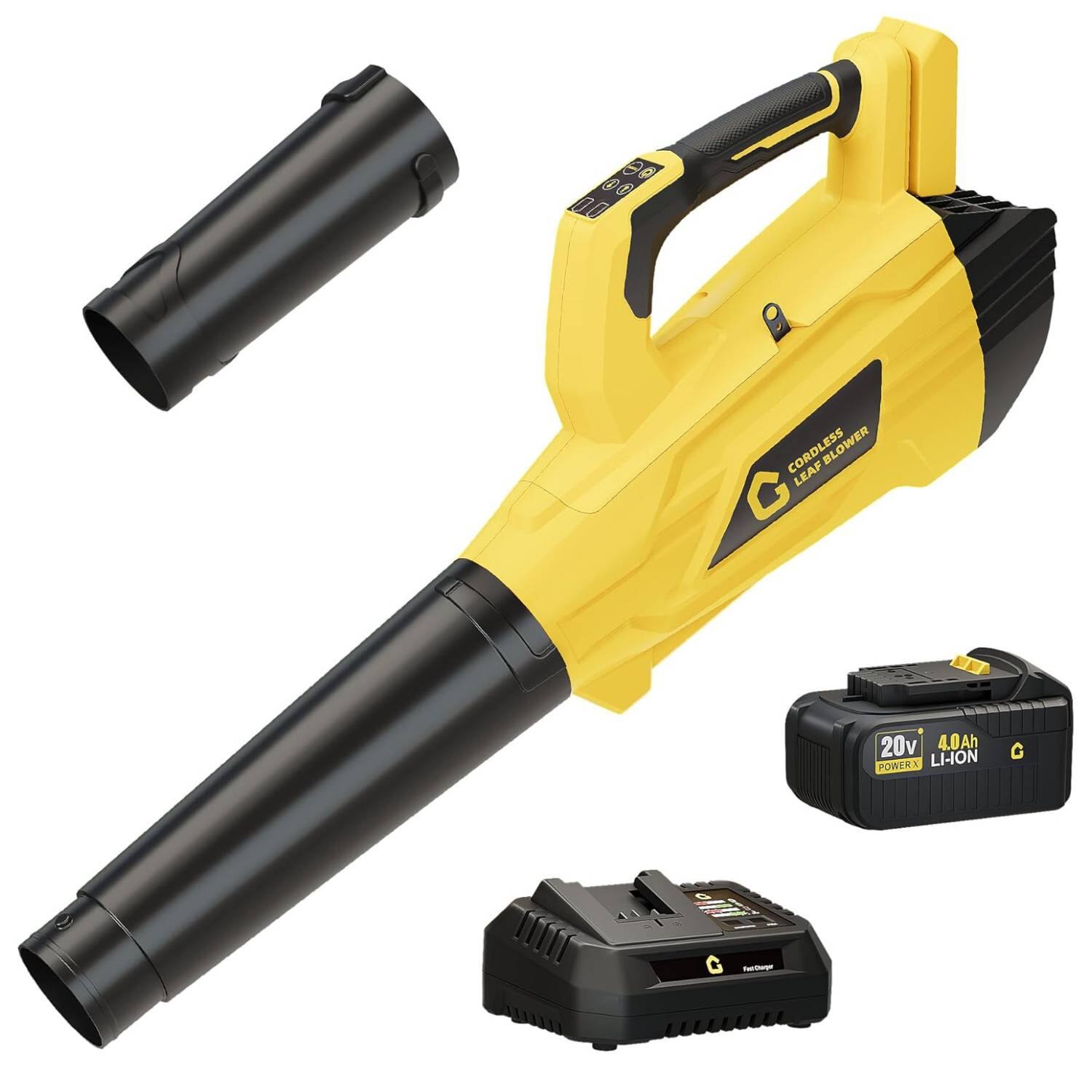 CORDLESS LEAF BLOWER
20v 4.0Ah POWER LI-ION