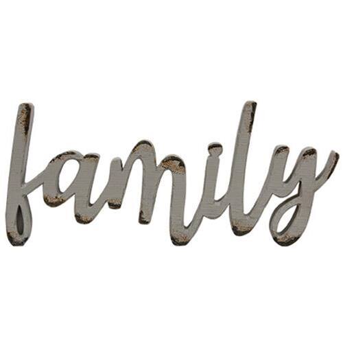 Front. BreeBe - *Family Resin Sitter - Light Grey.