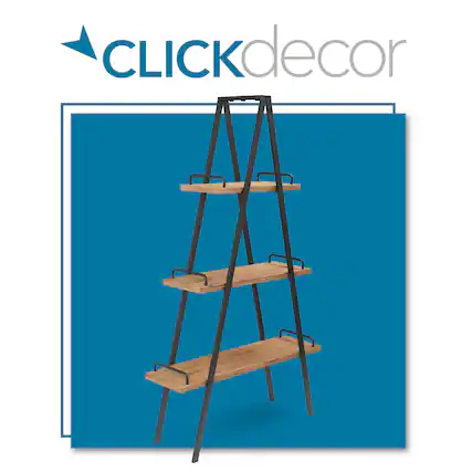 Front. Finch - Morris A-Frame Industrial Bookshelf - Natural.