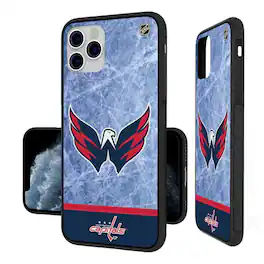 Keyscaper - NHL - Washington Capitals Bump Case with 8.2ft Drop Protection - 15 - Multicolor