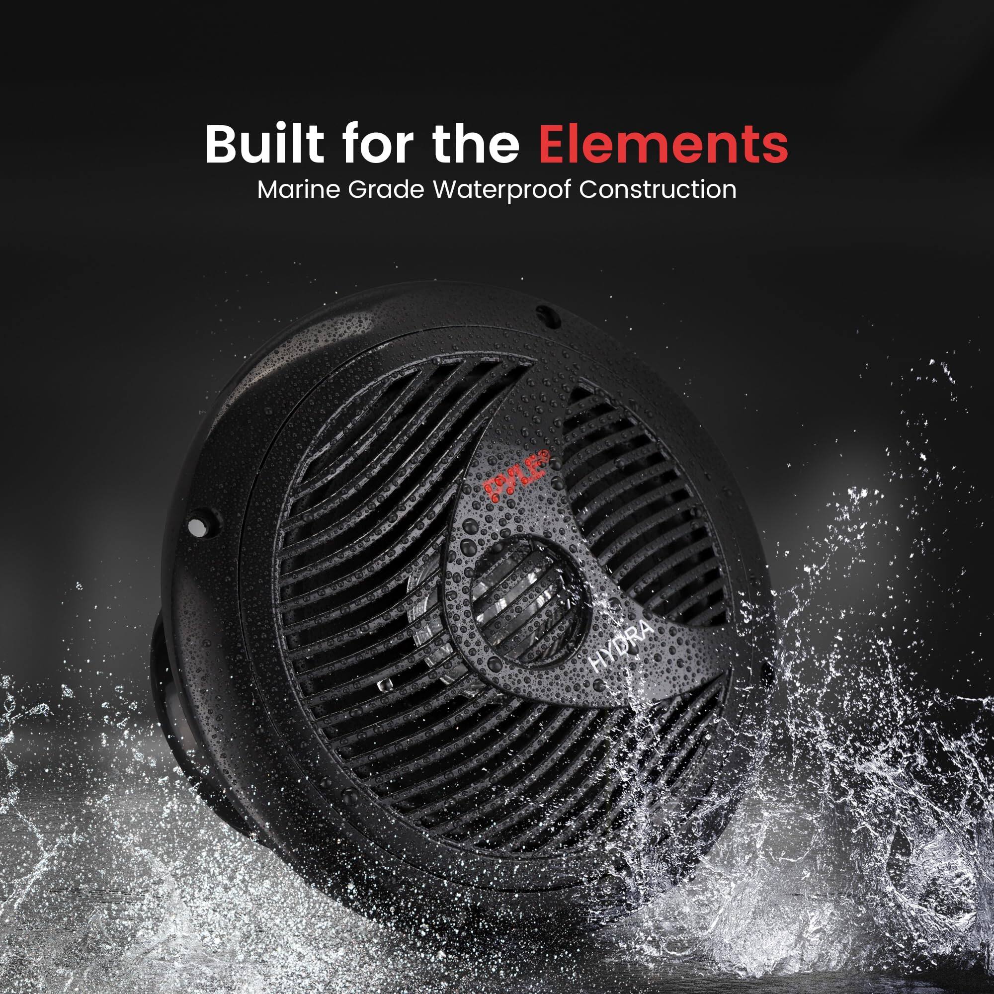 Built for the Elements Marine Grade Waterproof Construction HYDRA