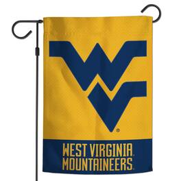 WinCraft - West Virginia Mountaineers 12" x 18" Applique Garden Flag - Multicolor