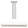 ZLINE Autograph Edition - 48 inches - Externally Vented - Wall Range Hood - White Matte
