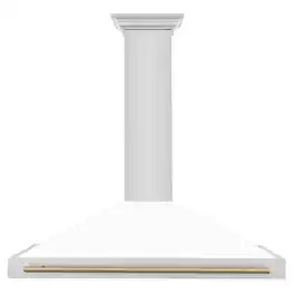 ZLINE Autograph Edition - 48 inches - Externally Vented - Wall Range Hood - White Matte