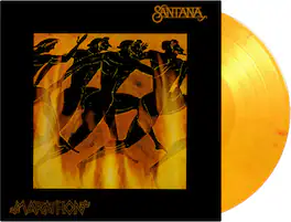 The Isley Brothers & Santana - Marathon - Limited 180-Gram Yellow, Orange & Red Marble Colored Vinyl - VINYL LP