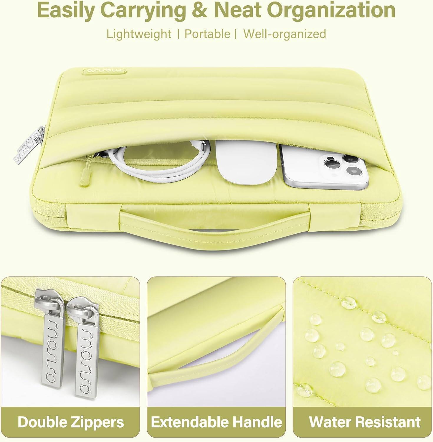 Easily Carrying & Neat Organization  
Lightweight | Portable | Well-organized  

OLLORIC  
mosiso mosiso Double Zippers Extendable Handle Water Resistant