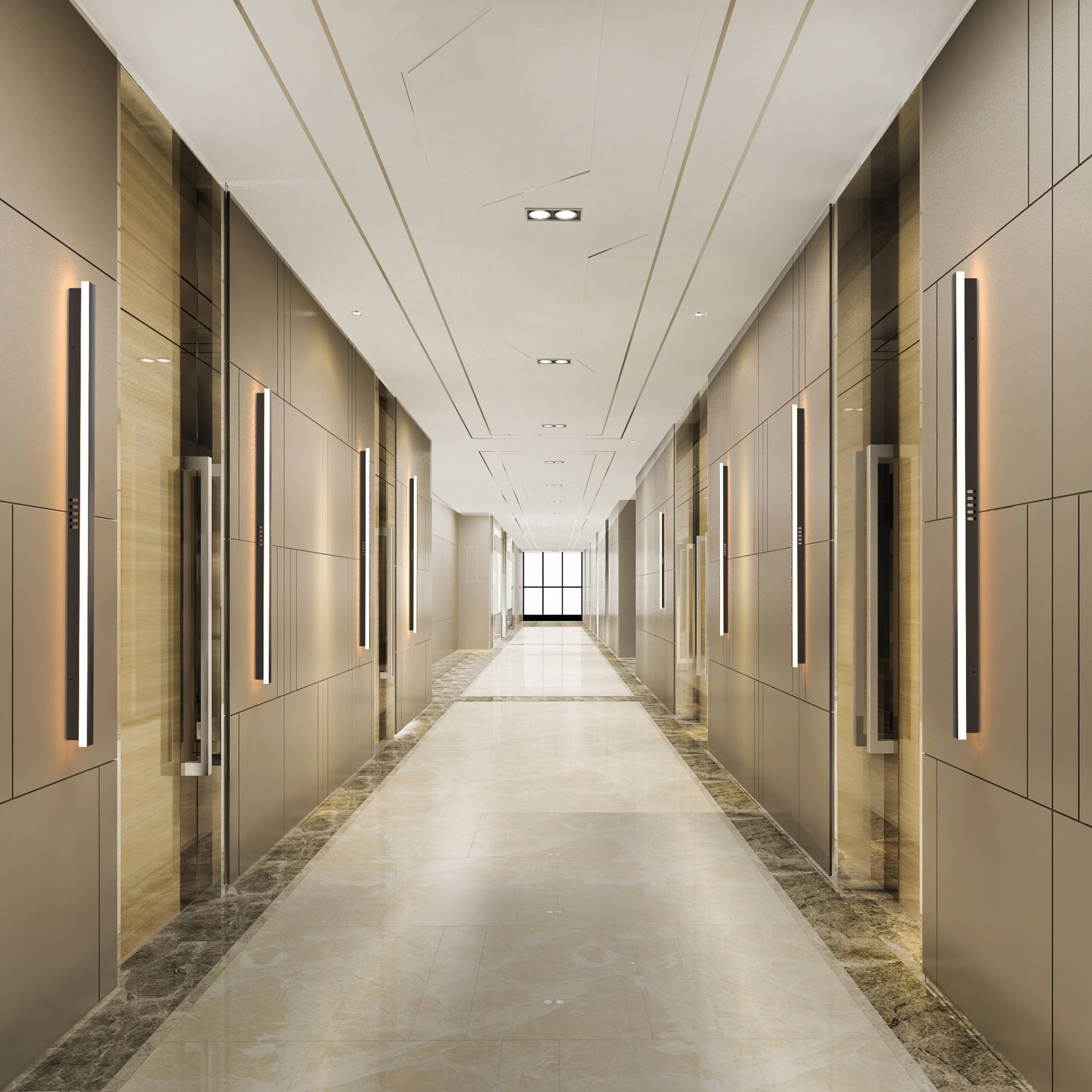 Alt View 2. LEEKI - Modern Outdoor LED Linear Wall Sconce – Warm White 3000K, Waterproof IP65, Aluminum Energy-Saving Fixture - Black.