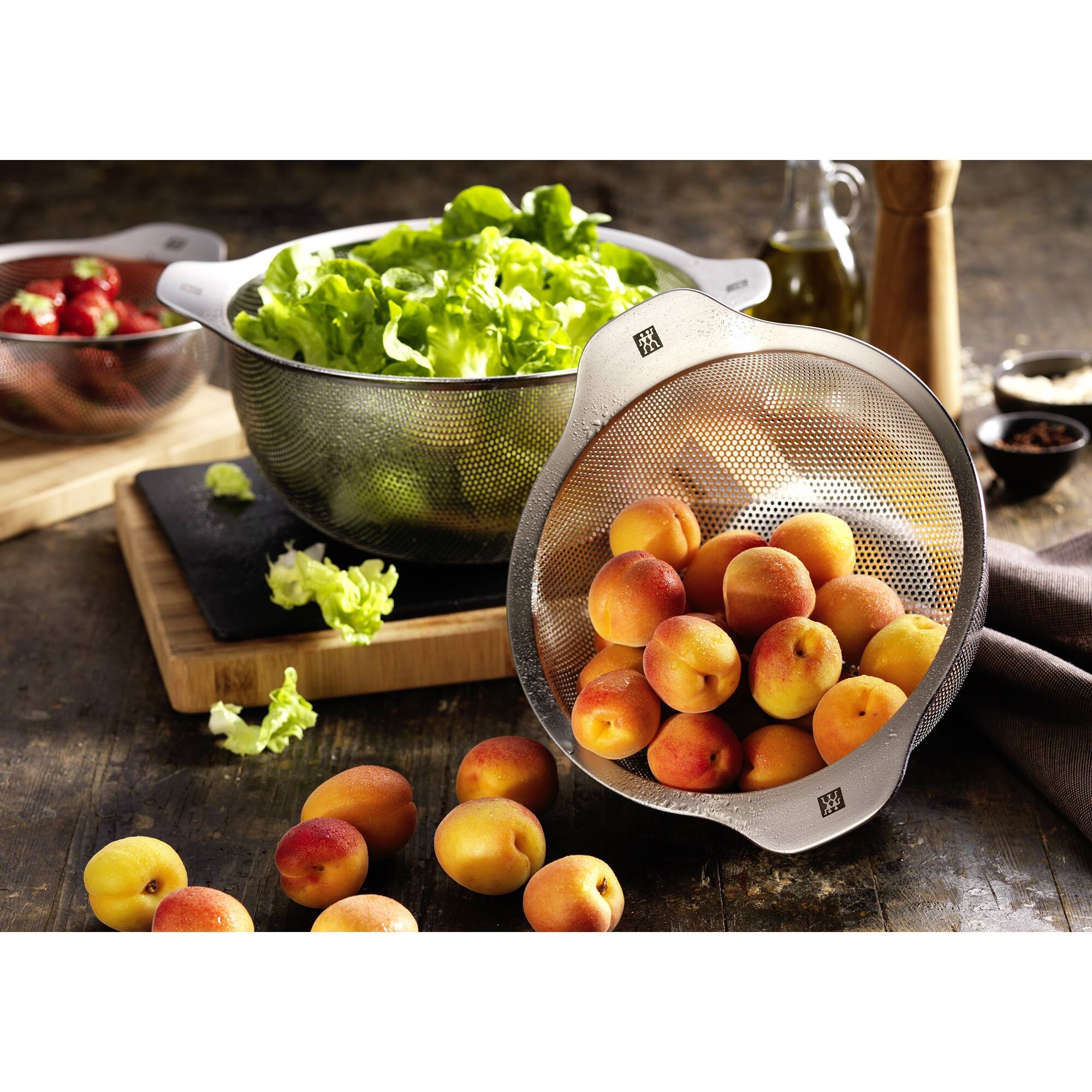 Alt View 3. ZWILLING - Zwilling 6.2-inch 18/10 Stainless Steel Strainer - Stainless Steel.