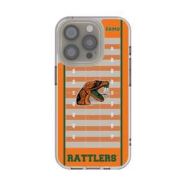 Keyscaper - NCAA - Florida A&M Rattlers Memories Print iPhone Clear Case - 15 - Multicolor