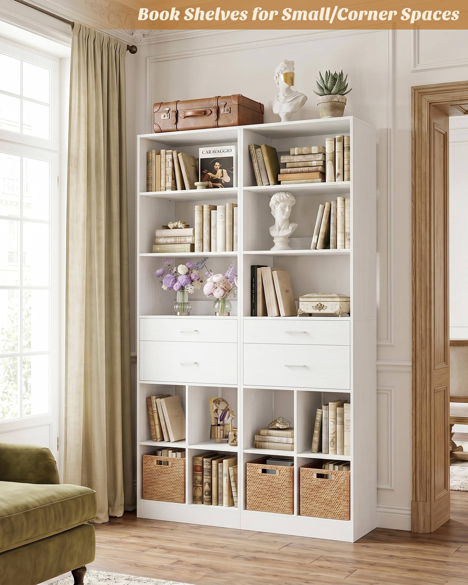 Book Shelves for Small/Corner Spaces  
CARAVAGGIO