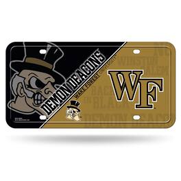 Rico Industries - Wake Forest Demon Deacons 12x6 Metal License Plate Auto Tag - Multi