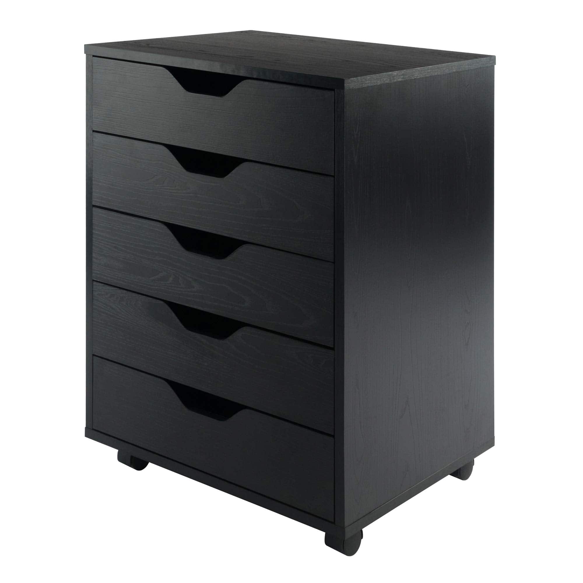 Earthley Blooms - Halifax Bins Drawers Mobile Cabinet Home Office FabricCabinet with diverse storage handles