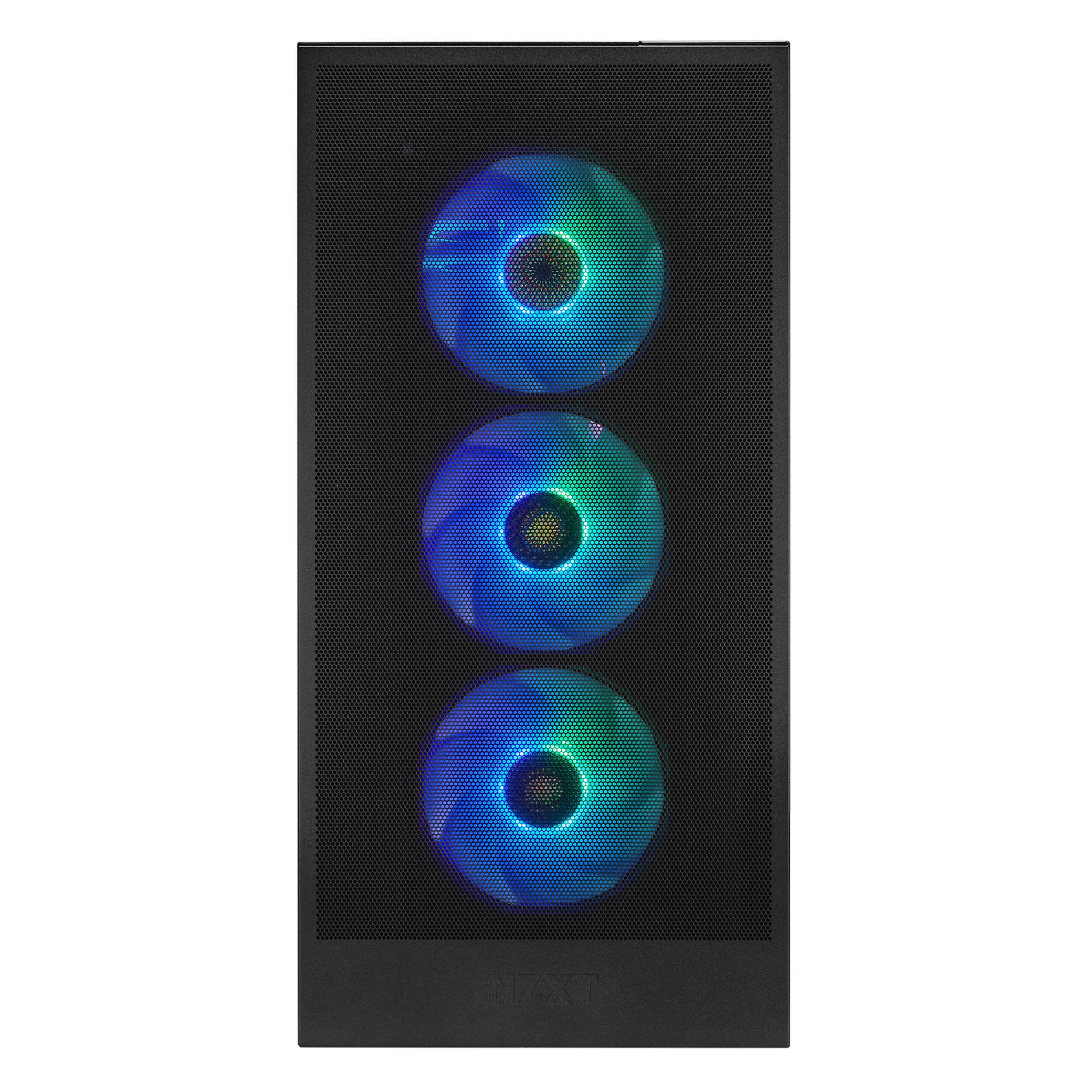 Alt View 4. TECHWHIZ - Vortex - AMD Ryzen 7 9800X3D – NVIDIA GeForce RTX 5080 – 32GB DDR5 – 2TB NVMe SSD – Windows 11 Pro – AI Ready - BLACK.