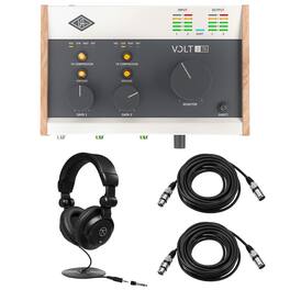 Universal Audio - Volt 276 Portable 2x2 USB Type-C Audio/MIDI Interface with Built-In Compressor, Bundle with TAPH100