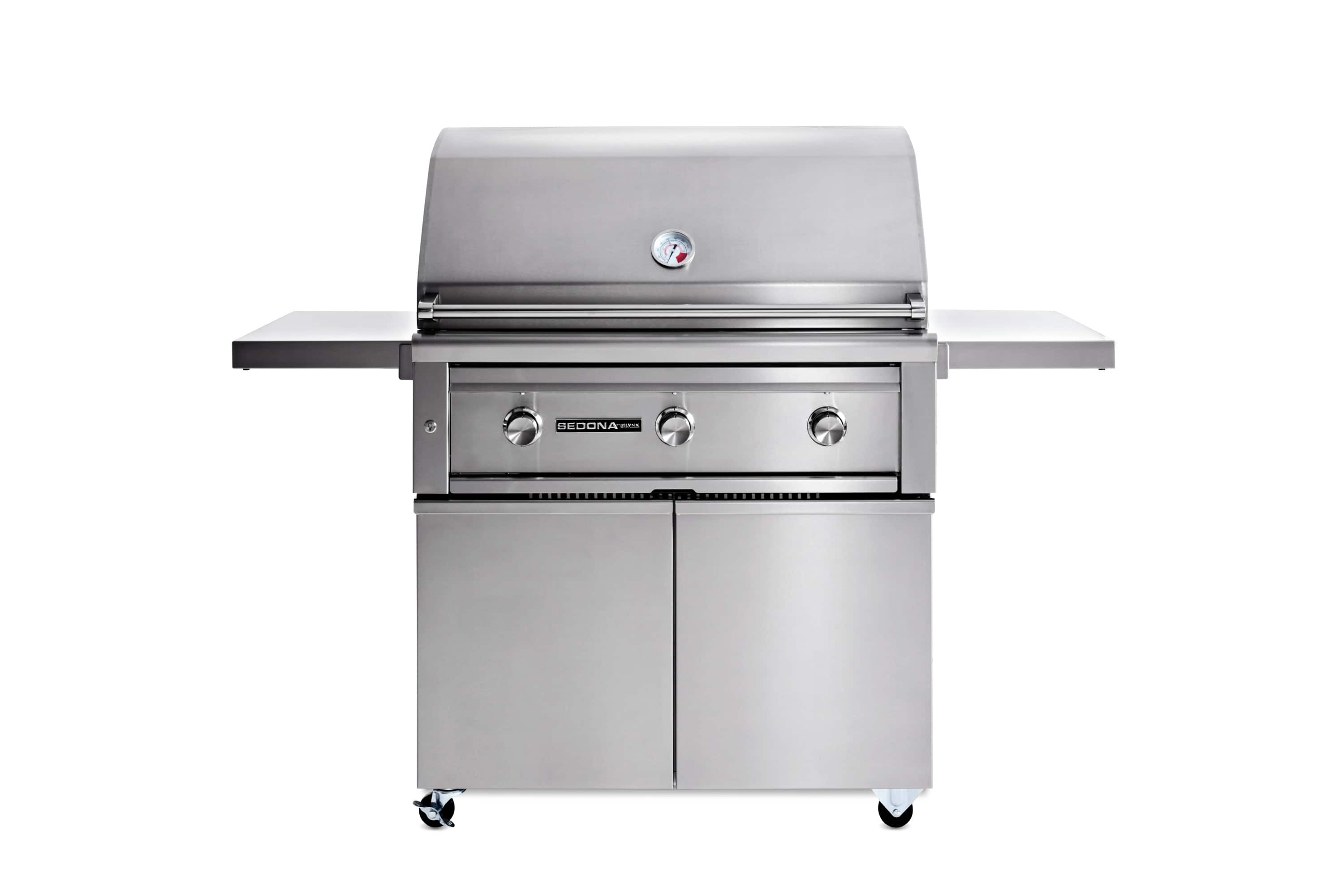 Sedona By Lynx - Free-standing Grill - Stainless Steel - Front_Zoom