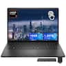 Dell - 16" FHD+ Touch Laptop,AMD Ryzen 7 250,16GB RAM,1TB SSD+288GB Dock Set,AMD Radeon Graphics,Backlit,Win 11 - Black