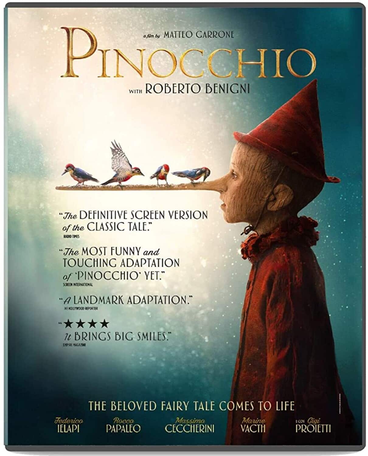 Front. Pinocchio   - BLU-RAY.