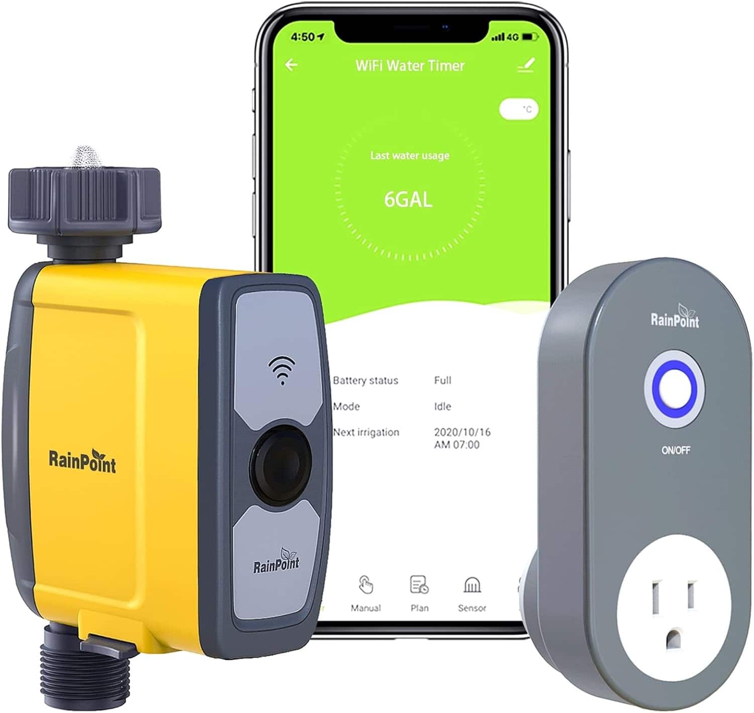 Rainpoint - Sprinkler Controller Automatic Watering System Irrigation Water Valve - Multicolor price history on PriceWatchPro