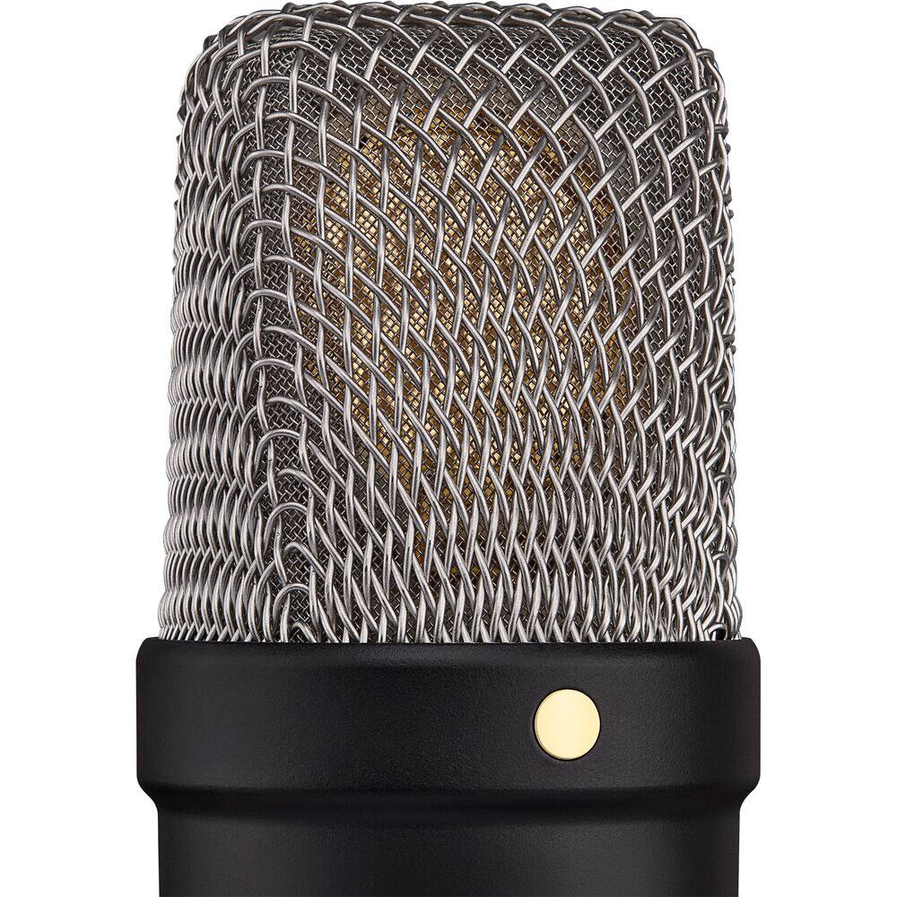 Alt View 5. RODE - RODE NT1 5th Gen Large-Diaphragm Cardioid Condenser Microphone | XLR/USB Hybrid Mic + More.