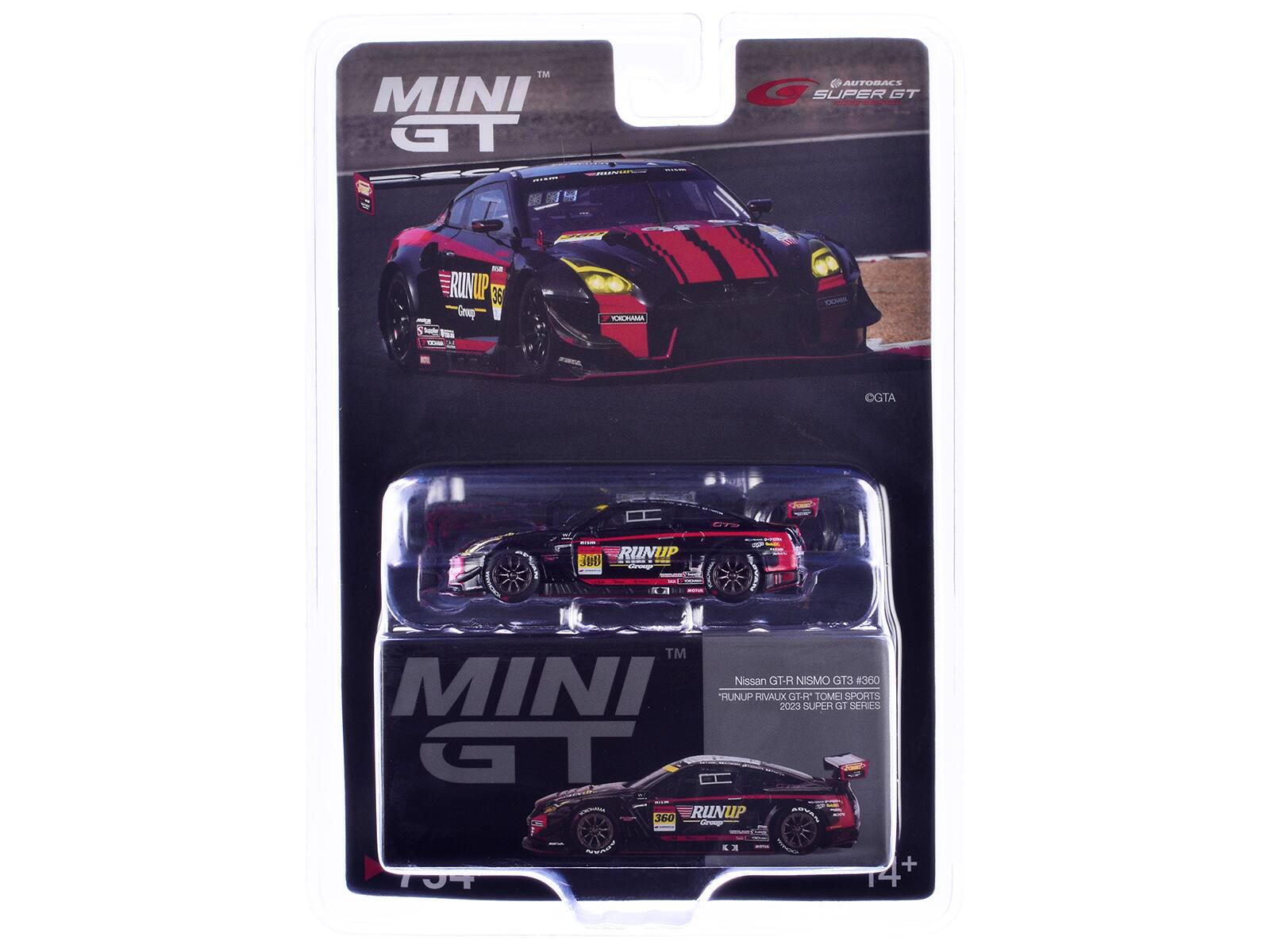 MINI GT  
AUTURALS G  
SUPER GT - RINUP 36  
Grup 5  
N i  
"uEs JAVESEN OGTA Fas 0T8  
RUNUP JBB C - TM Nissan GI-R NISMO GT3 360  
MINI"  
RUNUP RIVALIX G1-4 P002  
SUPER TOMEI SPORTS SERIES GT 360  
RUNUP Cr T0T