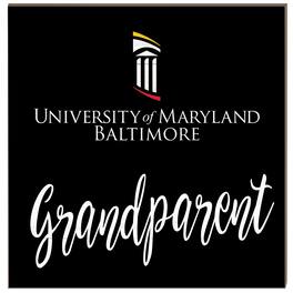 Jardine - University of Maryland Baltimore 10'' x 10'' Grandparent Plaque - Black