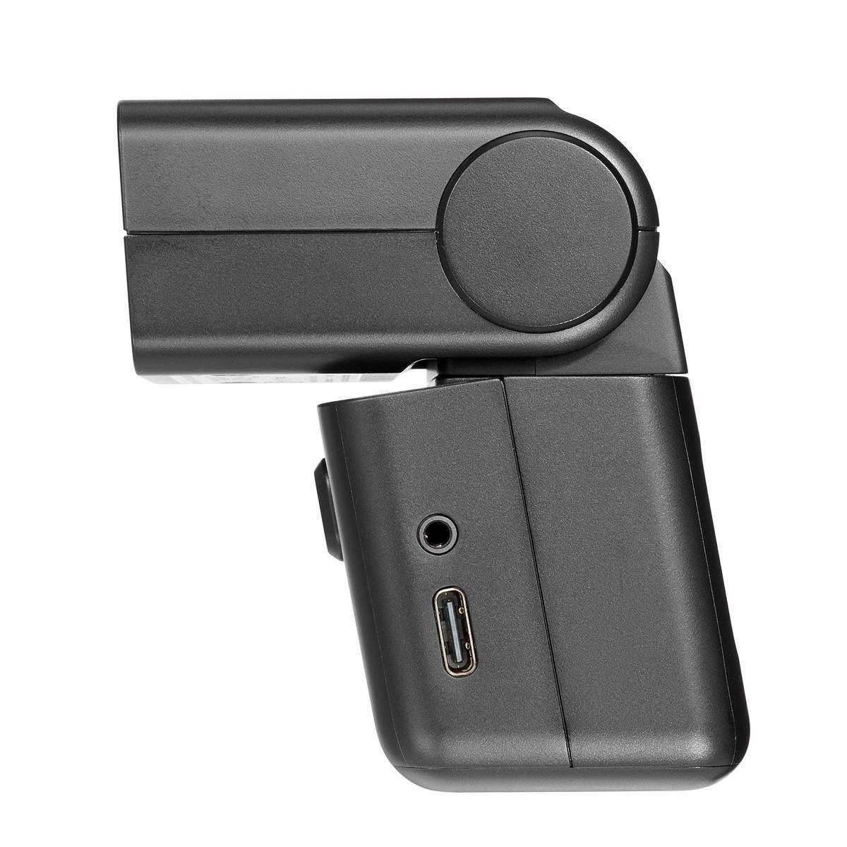 Alt View 3. Flashpoint - Flashpoint iT32 Compact R2 TTL Mini Camera Flash with Detachable Magnetic X5-S Interchangeable H ot Shoe Module and.