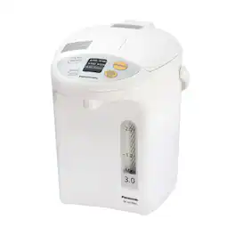 Panasonic - Electric Thermo Pot Water Boiler, 3.2 Quart - White