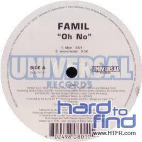 Famil - Oh No   - 12-INCH SINGLE [12 inch Vinyl Single] price history on PriceWatchPro
