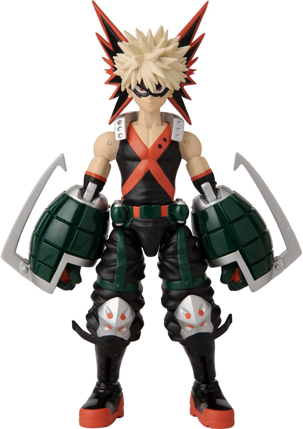 Alt View 3. Bandai - ANIME HEROES - My Hero Academia - Bakugo Katsuki Action Figure - Multicolor.