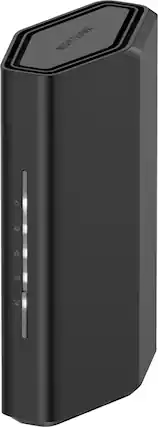 Front. NETGEAR - Nighthawk BE3100 Dual-Band Wi-Fi 7 Router - Black.