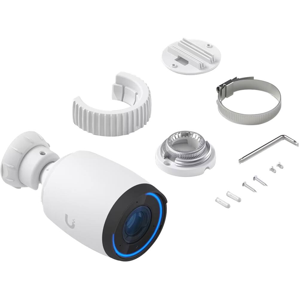 Alt View 6. Ubiquiti - AI Professional 8MP Outdoor Network Bullet Camera UVC-AI-Pro-White - White.