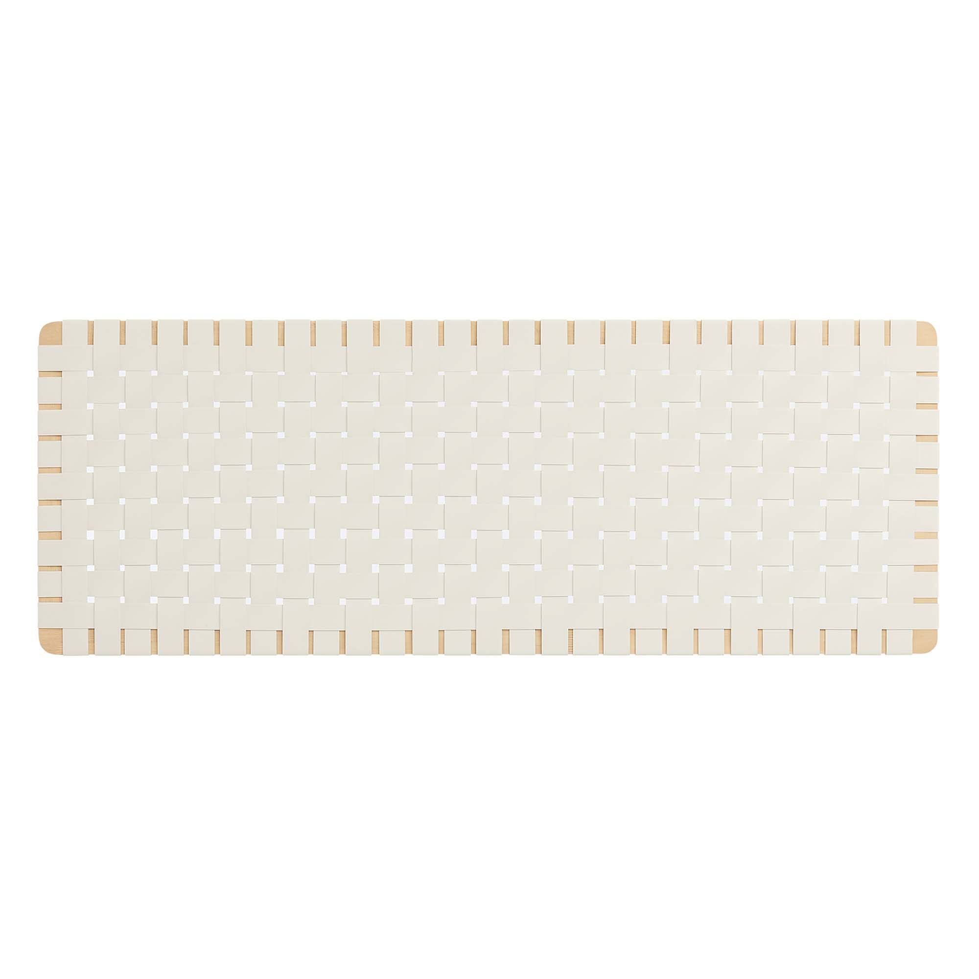 Back. Modway - Sparta Weave Wall-Mount Vegan Leather Queen Headboard by Modway - Brown.