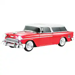 AudioBox - TRK-5500BT Retro Ride 10-Watt Continuous Output 1955 Replica Car Bluetooth Speaker - Red
