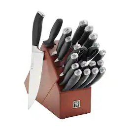 Henckels - Elan 21-pc Knife Block Set - Brown