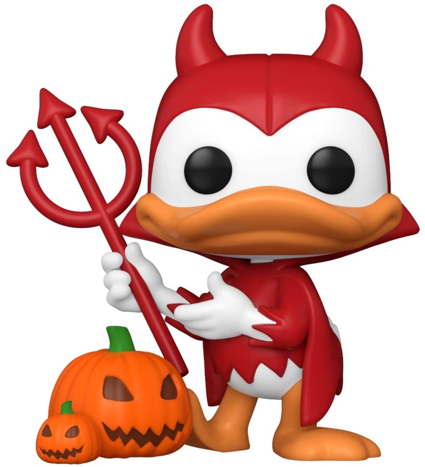 Funko - POP! Disney: Mickey and Friends: Devil Donald with Pumpkin (Styles May Vary) - COLLECTIBLES - Multicolor