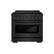 Front. ZLINE - 36 in. Wide 6 Burner Black Stainless Paramount Dual Fuel Range with DuoPro and Convection Oven (PSDRB-36) - Black Stainless Steel.