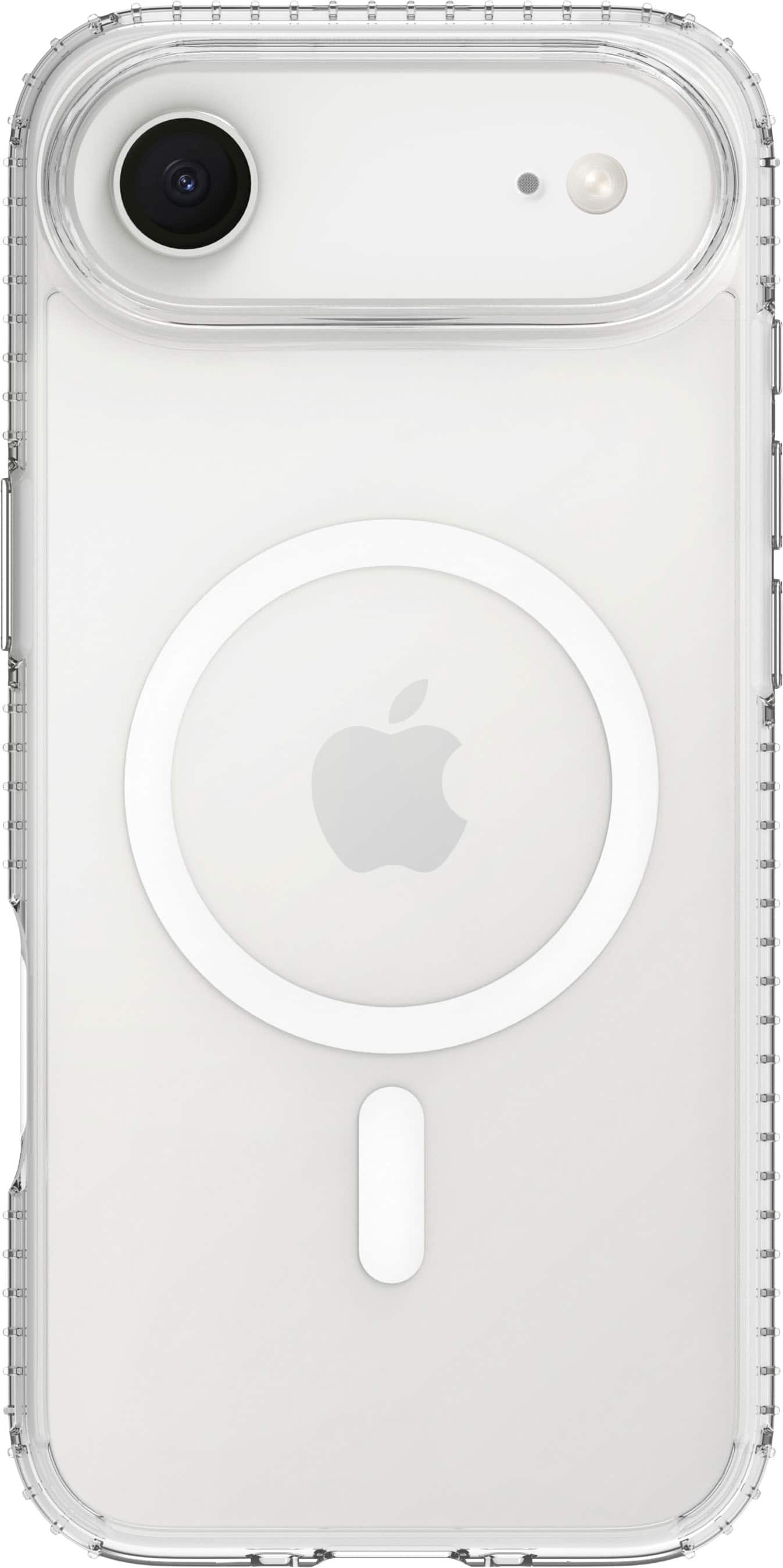 Insignia™ - Hard-Shell Case with MagSafe for Apple iPhone Air - Clear - Front_Zoom