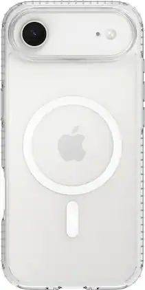 Insignia™ - Hard-Shell Case with MagSafe for Apple iPhone Air - Clear