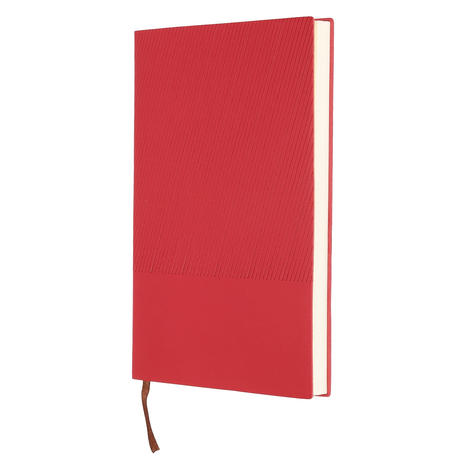 "Unique Bargains - Lined Journal Notebook 8.3x5.7"", A5 98 Pages 80GSM Soft PU Leather Ribbed Daily Journal for Office Home - Red" price history on PriceWatchPro