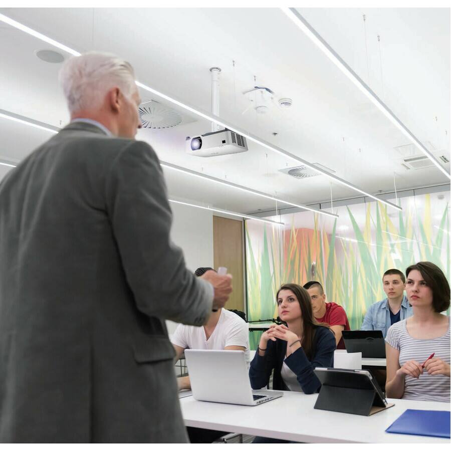 Alt View 3. NEC - NEC Display NP-P627UL LCD Projector - 16:10 - Floor Mountable, Ceiling Mountable, Tabletop - 1920 x 1200 - Front, Rear - Unknown.