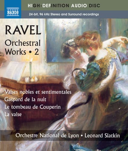 Leonard Slatkin - Orchestral Works 2 - Valses Nobles Et Sentimentale  - BLU-RAY AUDIO