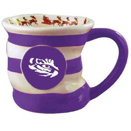 The Memory Company - LSU Tigers 18oz. Team Holiday Mug - Multicolor